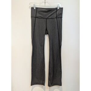 Athleta Powervita Straight Leg Pant Womens Sz M Petite Legging Yoga Heather Gray
